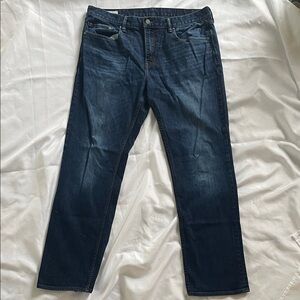 Banana Republic Men's Deep Indigo Straight Jeans